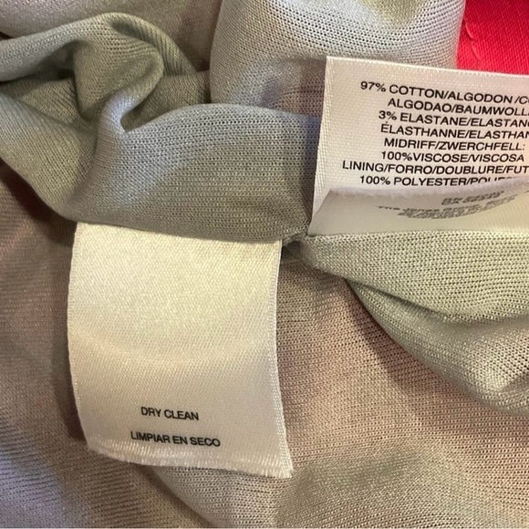 Nine West sz 12 pretty pink flouncy sleeveless dress with front slash pockets - Picture 8 of 13